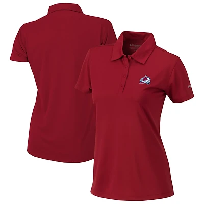 Columbia Colorado Avalanche Omni-Wick Birdie Polo