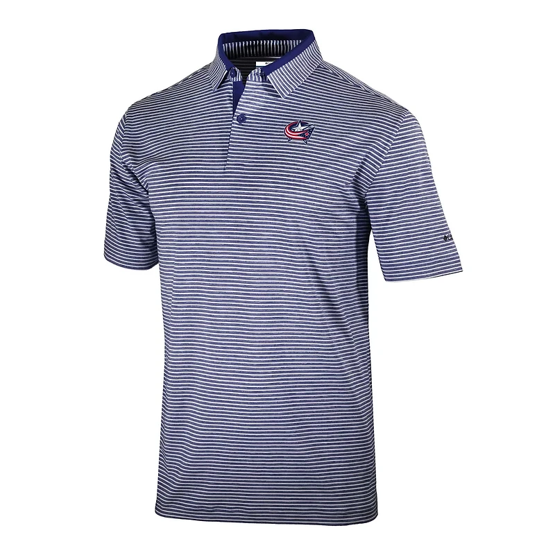 Columbia Columbus Blue Jackets Golden Hills Omni-Wick Polo