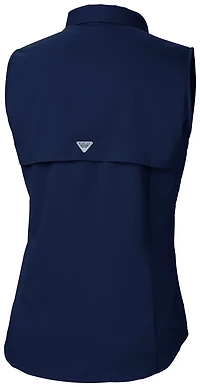 Columbia Columbus Blue Jackets Tamiami Omni-Shade Sleeveless Button-Up Shirt