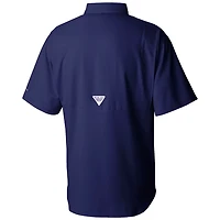 Columbia Columbus Blue Jackets Tamiami Short Sleeve Omni-Wick Button-Down Shirt