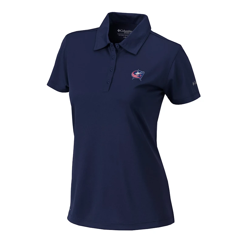Columbia Columbus Jackets Omni-Wick Birdie Polo