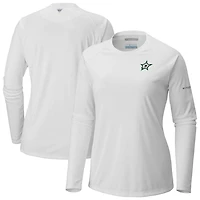 Columbia Dallas Stars Omni-Shade Tidal Tee II Raglan Long Sleeve T-Shirt