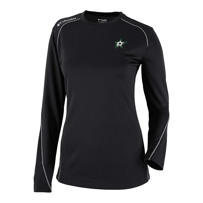 Columbia Dallas Stars Shotgun Omni-Wick Raglan Long Sleeve T-Shirt