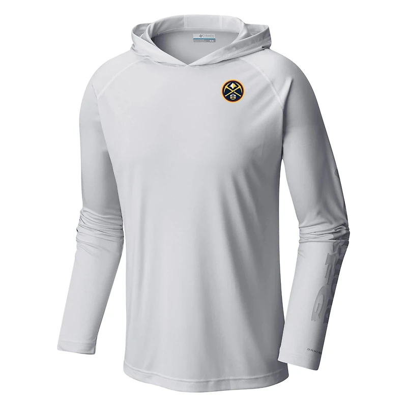 Columbia Denver Nuggets Terminal Tackle Long Sleeve Hoodie T-Shirt