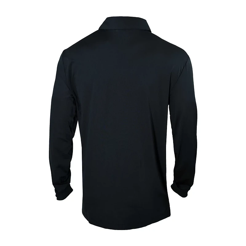 Columbia Detroit Pistons Omni-Wick Pin High Long Sleeve Polo