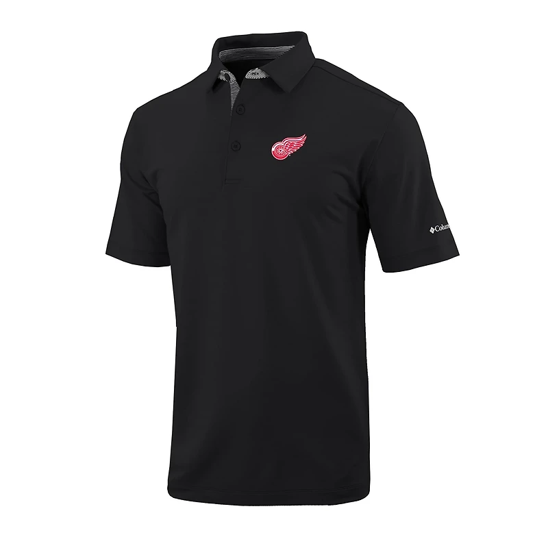 Columbia Detroit Wings Even Lie Omni-Wick Polo