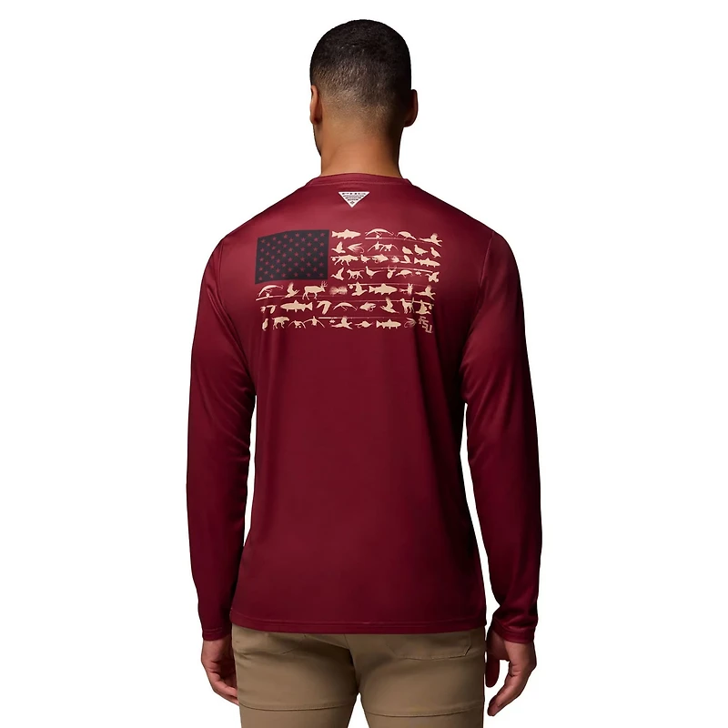 Columbia Florida State Seminoles PHG Terminal Shot 3-Hit Long Sleeve T-Shirt