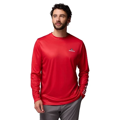 Columbia Georgia Bulldogs PHG Terminal Shot Long Sleeve T-Shirt