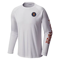 Columbia Houston Astros Terminal Tackle Long Sleeve T-Shirt