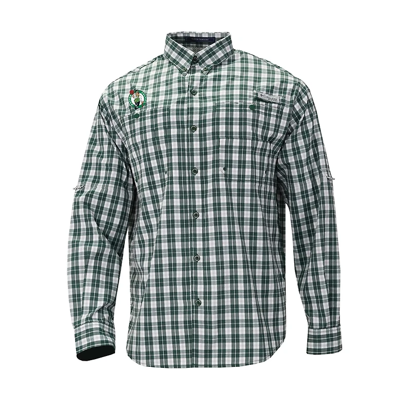 Columbia Kelly Boston Celtics Super Tamiami Long Sleeve Button-Up