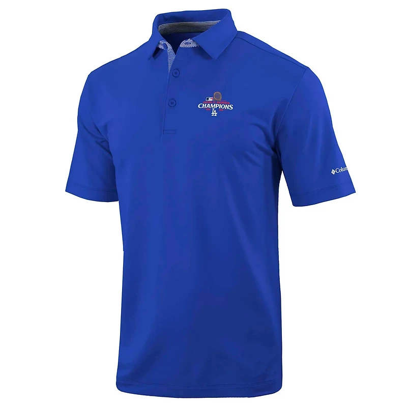 Columbia Los Angeles Dodgers 2024 World Series Champions Omni-Wick Even Lie Polo