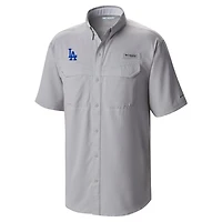 Columbia Los Angeles Dodgers Omni-Wick Low Drag Offshore Button-Up Shirt