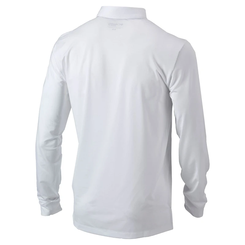 Columbia Los Angeles Dodgers Omni-Wick Pin High Long Sleeve Polo