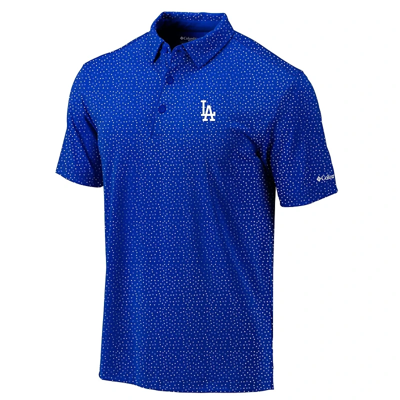 Columbia Los Angeles Dodgers Omni-Wick Slicer Polo