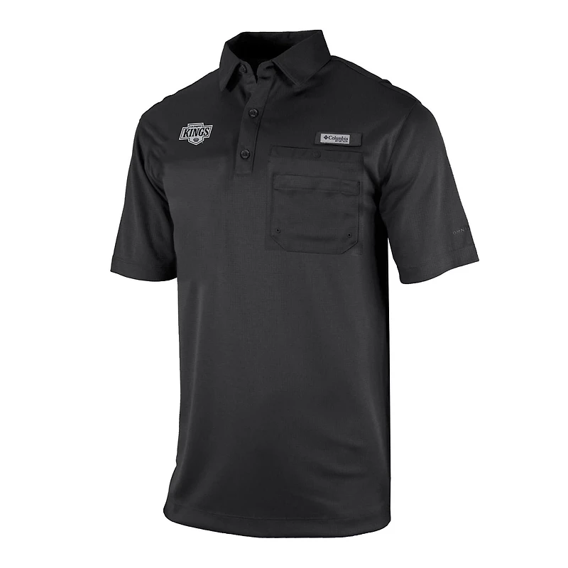 Columbia Los Angeles Kings Flycaster Omni-Wick Pocket Polo