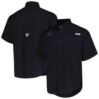 Columbia Miami Marlins Tamiami Omni-Shade Button-Down Shirt