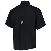 Columbia Miami Marlins Tamiami Omni-Shade Button-Down Shirt