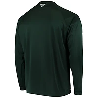 Columbia Michigan State Spartans Terminal Tackle Omni-Shade Raglan Long Sleeve T-Shirt