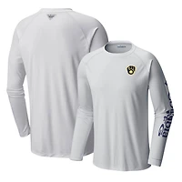 Columbia Milwaukee Brewers Terminal Tackle Long Sleeve T-Shirt