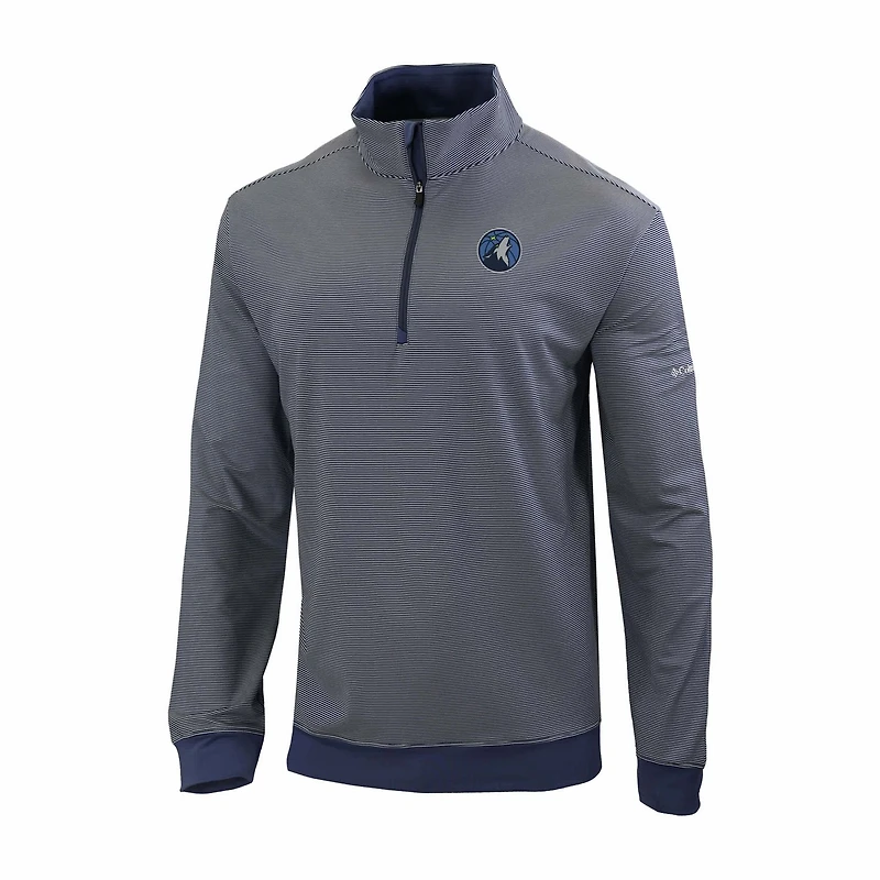 Columbia Minnesota Timberwolves Omni-Wick Even Lie Quarter-Zip Top