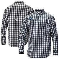 Columbia Minnesota Timberwolves Super Tamiami Omni-Shade Long Sleeve Button-Down Shirt