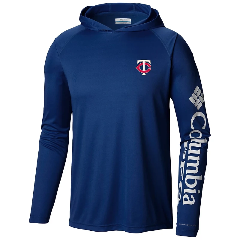 Columbia Minnesota Twins Terminal Tackle Long Sleeve Hoodie T-Shirt