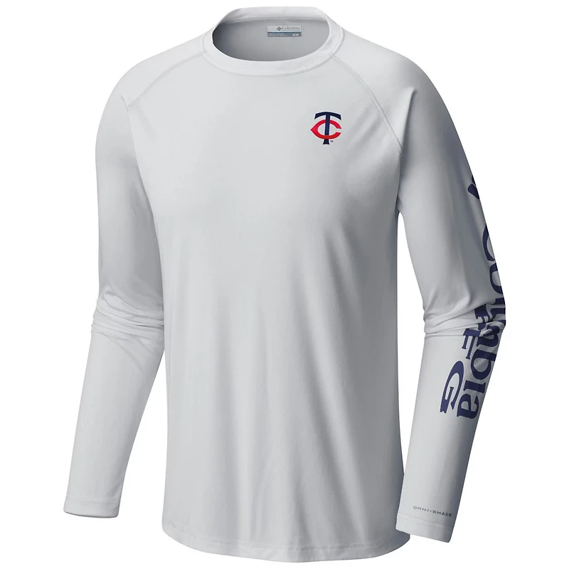Columbia Minnesota Twins Terminal Tackle Long Sleeve T-Shirt