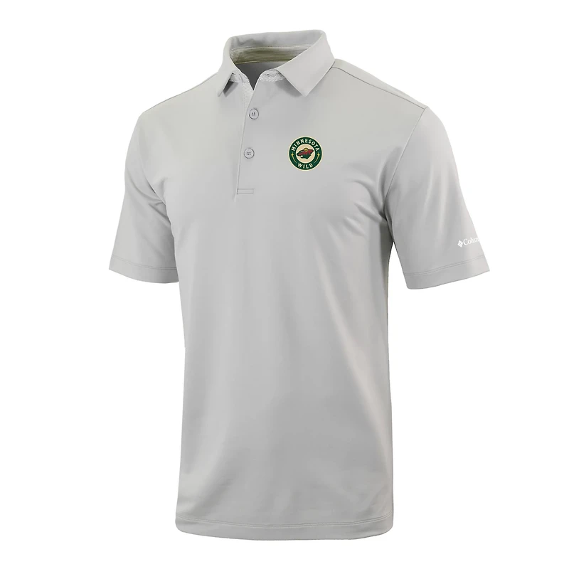 Columbia Minnesota Wild Even Lie Omni-Wick Polo