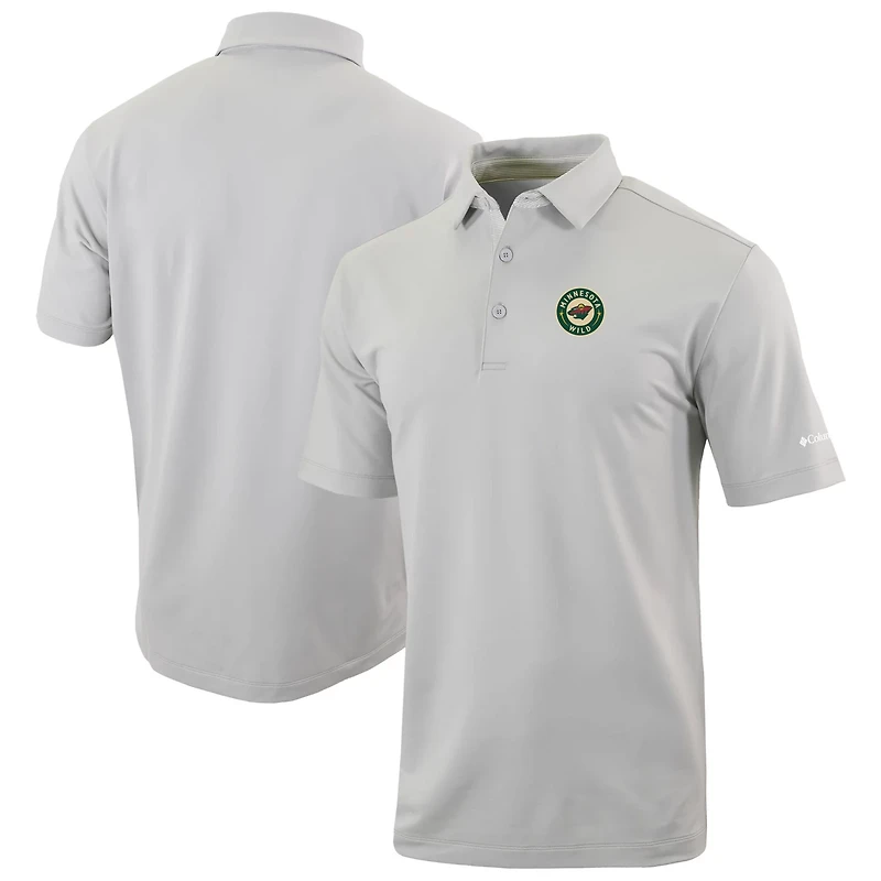 Columbia Minnesota Wild Even Lie Omni-Wick Polo