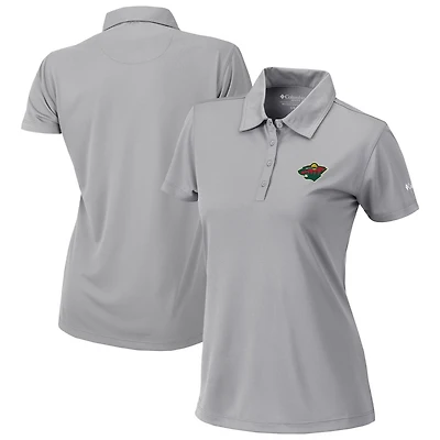 Columbia Minnesota Wild Omni-Wick Birdie Polo