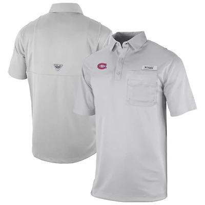 Columbia Montreal Canadiens Flycaster Omni-Wick Pocket Polo