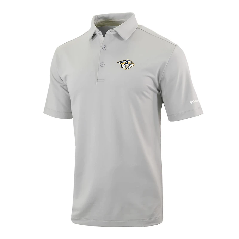 Columbia Nashville Predators Even Lie Omni-Wick Polo