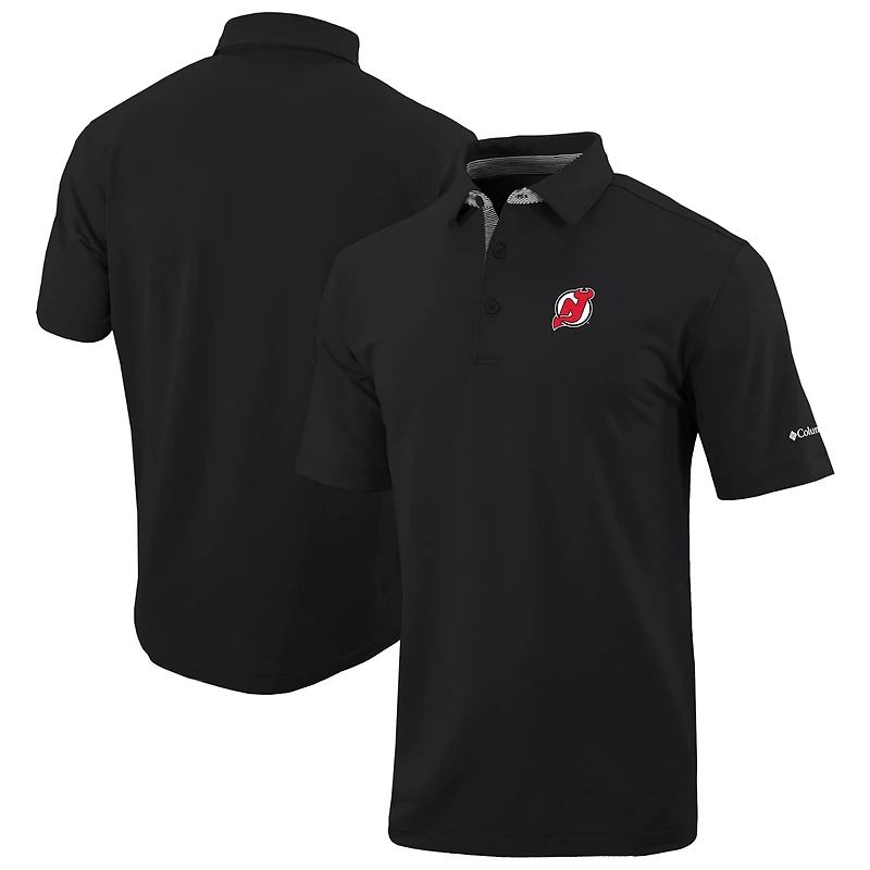 Columbia New Jersey Devils Even Lie Omni-Wick Polo