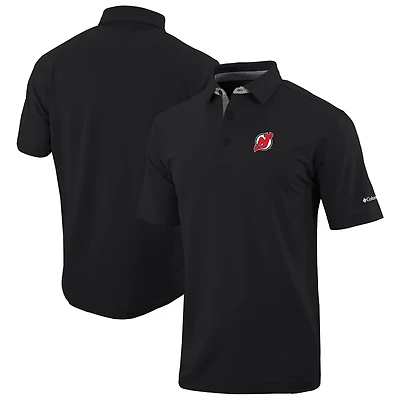 Columbia New Jersey Devils Even Lie Omni-Wick Polo