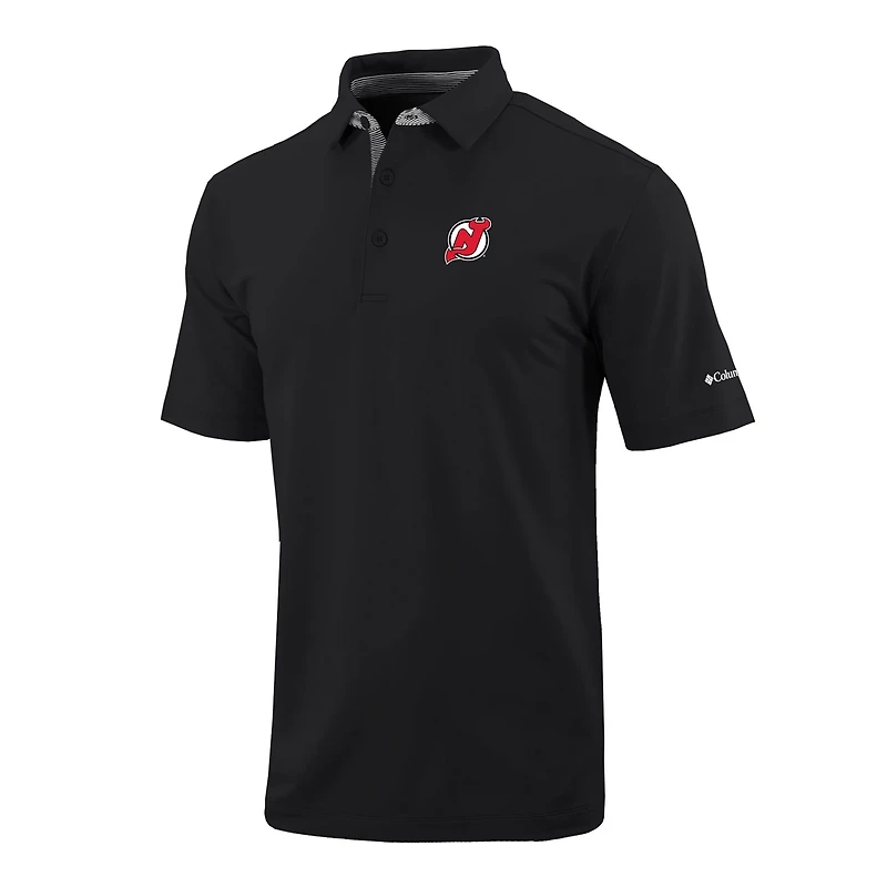 Columbia New Jersey Devils Even Lie Omni-Wick Polo