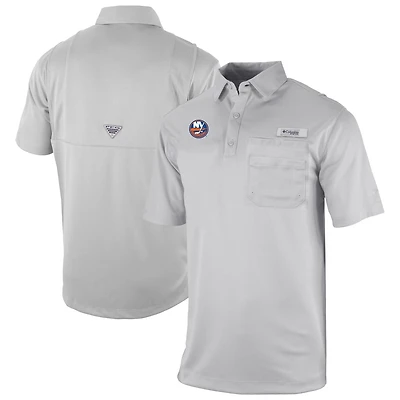 Columbia New York Islanders Flycaster Omni-Wick Pocket Polo