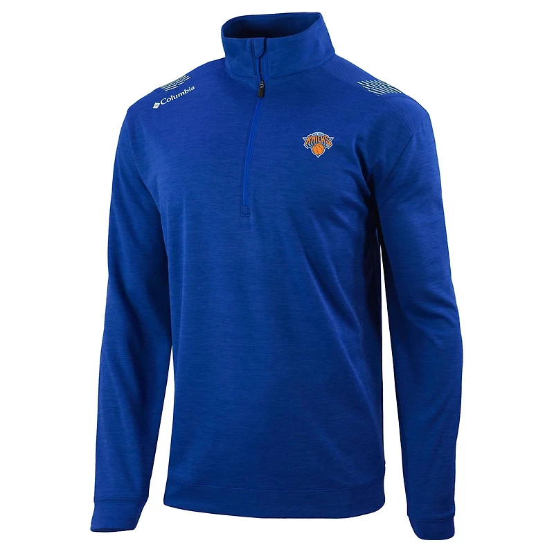 Columbia New York Knicks Oakland Downs Omni-Wick Quarter-Zip Top