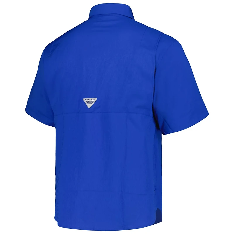 Columbia New York Mets Tamiami Omni-Shade Button-Down Shirt