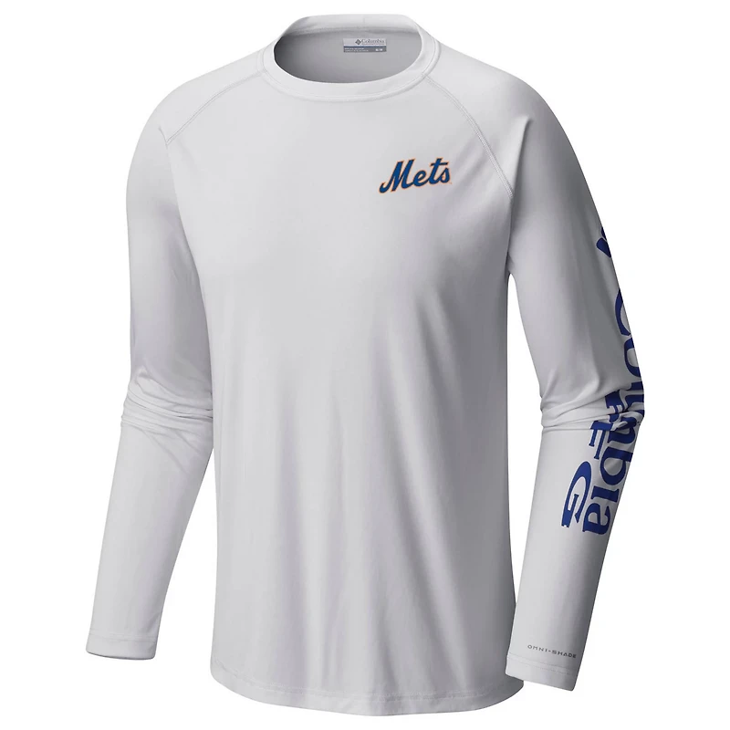 Columbia New York Mets Terminal Tackle Long Sleeve T-Shirt