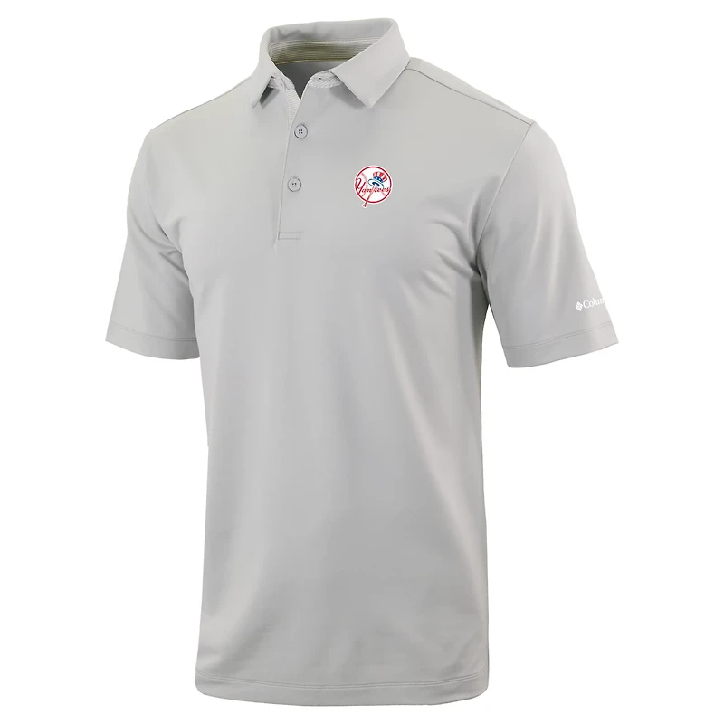 Columbia New York Yankees Omni-Wick Even Lie Polo