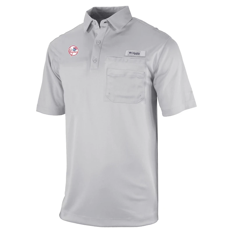 Columbia New York Yankees Omni-Wick Flycaster Pocket Polo