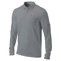 Columbia New York Yankees Omni-Wick Pin High Long Sleeve Polo