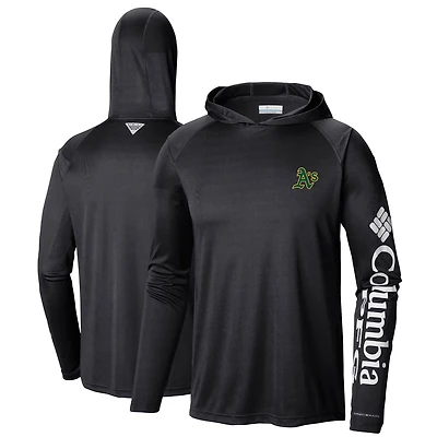 Columbia Oakland Athletics Terminal Tackle Long Sleeve Hoodie T-Shirt