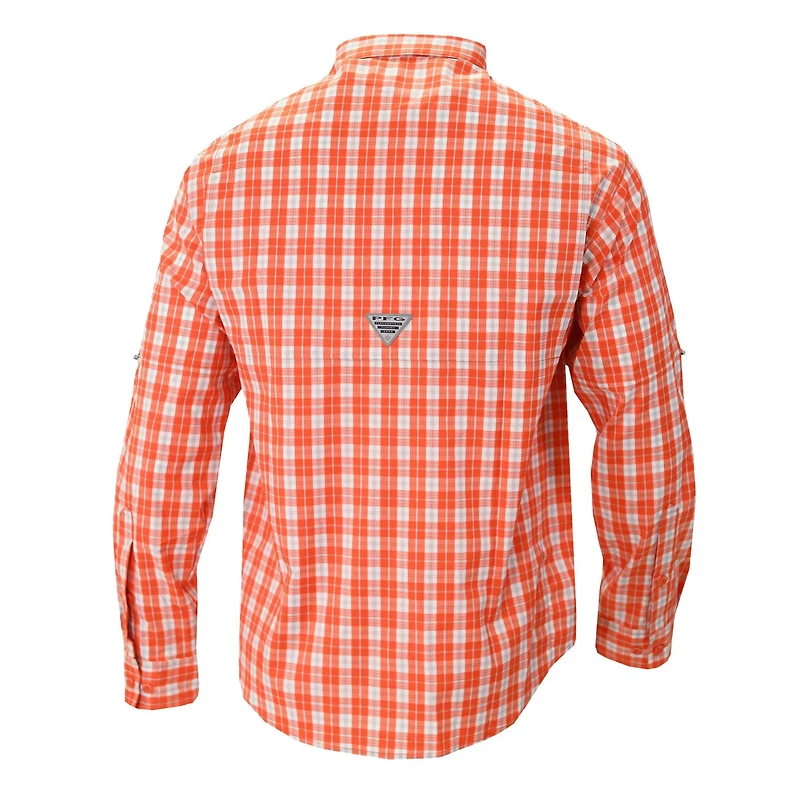 Columbia Oklahoma State Cowboys Super Tamiami Omni-Shade Long Sleeve Button-Down Shirt
