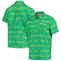 Columbia Oregon Ducks Super Slack Tide Omni-Shade Button-Up Shirt