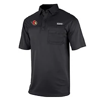 Columbia Ottawa Senators Flycaster Omni-Wick Pocket Polo
