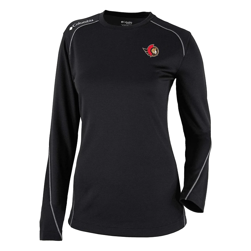Columbia Ottawa Senators Shotgun Omni-Wick Raglan Long Sleeve T-Shirt