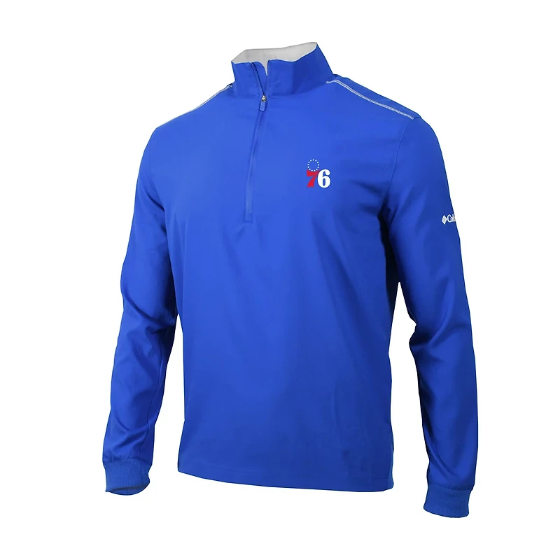 Columbia Philadelphia 76ers Omni-Wick Bogey's Paradise Quarter-Zip Top
