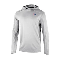 Columbia Philadelphia 76ers Omni-Wick Shotgun Pullover Hoodie