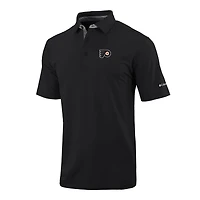 Columbia Philadelphia Flyers Even Lie Omni-Wick Polo